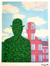 René Magritte Litografia COA