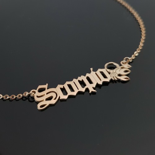 Collana simbolo scorpione - collana,