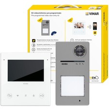 Kit videocitofono monofamiliare Tab5S Up Wi-Fi - Roxie Vimar K40515.R