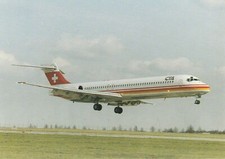 8169 Aviation Postcard  C.T.A. MD-80  Airlines