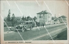 ce193 cartolina san rocco al porto panorama provincia di lodi