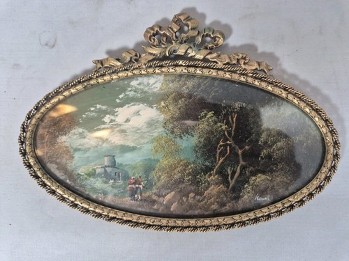 Dipinto olio vintage firmato