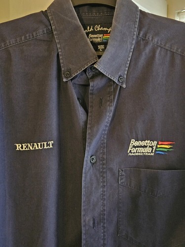 Camicia benetton renault - f1,
