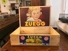 ZUEGG ANTICA SCATOLA IN LEGNO VINTAGE EPOCA CEDRO CANDITO COLATO