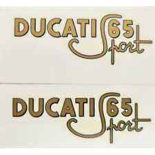 DUCATI 65 SPORT ADESIVI DECALCOMANIE SERBATOIO