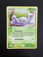 Pokemon Grimer 54/92 Ex Leggenda di Mew PRERELEASE Holo ITA Carte Vintage