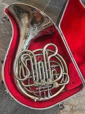 Corno francese doppio argento Holton 77. Made in USA