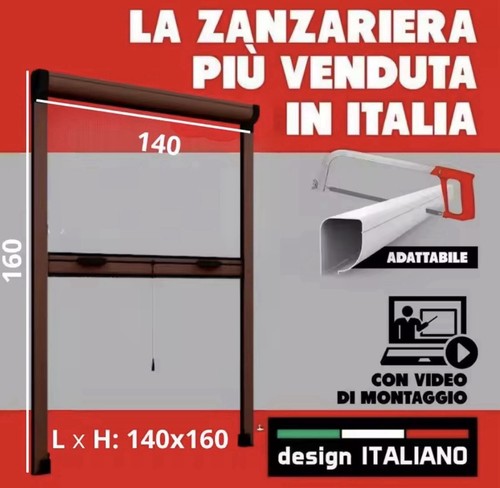 Zanzariera rullo verticale - zanzariera, a
