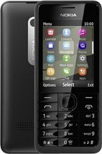 Cellulare Nokia 301 nero 256 MB sbloccato su tutte le reti