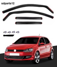 4 Deflettori Aria Nero Fumè