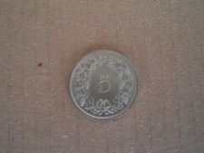 MONETA SVIZZERA 5 CENTESIMI