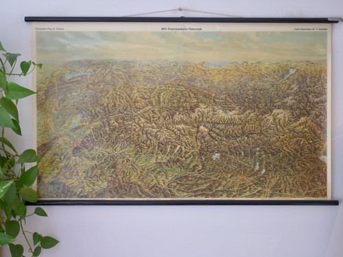 Vintage cartina da - vintage,