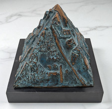 Armando Riva scultura bronzo Natività 2007 edizione limitata 9 esemplari