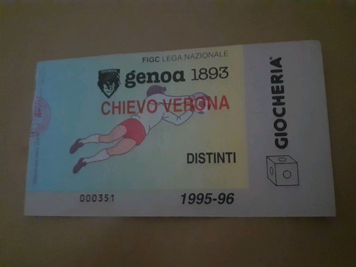 Biglietto stadio calcio genoa - biglietto,