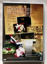 Dvd  MEMORIES OF MURDER (Memorie di un assassino) Joon-ho Bong  ****COME NUOVO
