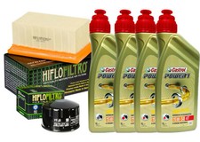TAGLIANDO BMW R 1200 GS 2010/12 OLIO CASTROL 15W50 FILTRO ARIA FILTRO OLIO HIFLO