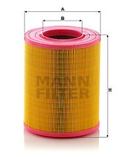 C 23 005 MANN-FILTER Filtro aria per FUSO (MITSUBISHI),MITSUBISHI