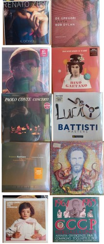 Dieci vinili nuovi sigillati - vinili,