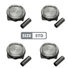 4x Kolben STD für Hyundai i10