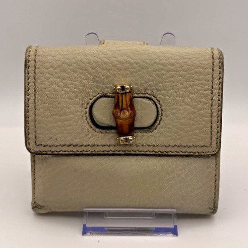 Gucci beige solid wallet - solid,