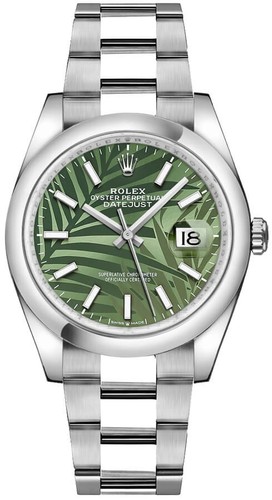 Rolex datejust verde - datejust, mm
