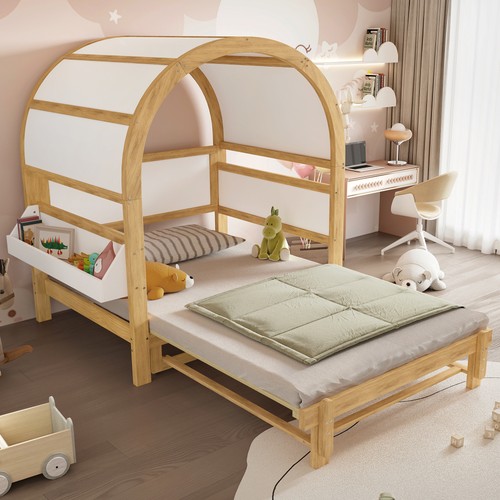Letto soppalco estensibile - letto,