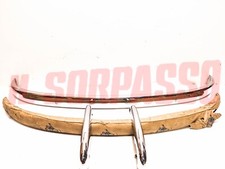 PARAURTI ANTERIORE + POSTERIORE + ROSTRI FIAT 600 MULTIPLA CORIASCO ORIGINALI