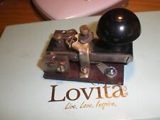 tasto telegrafico militare telegrafo morse code  telegraph cw key  telegrafia  