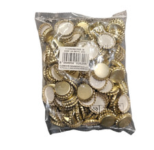 Tappi Corona d.26 conf. 200 pezzi colore oro