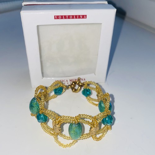 Bracciale antico murrina oro - bracciale,