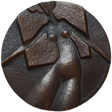 RARA grande medaglia bronzo