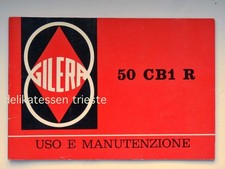 GILERA 50 CB1 R ciclomotore Piaggio libretto USO MANUTENZIONE vintage