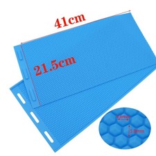 Cera d'api silicone stampo a nido d'ape cera flessibile fondotinta fogli pressa cera goffrata