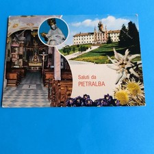  Santuario di Pietralba Monte San Pietro CARTOLINA A COLORI VIAGGIATA