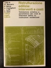 ristrutturazione edilizia - interventi e costi - Angeli Editore