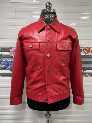 Giacca camionista rossa in - rossa,