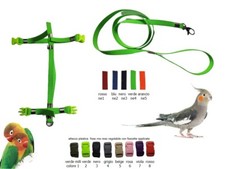 Elastic harness attachments