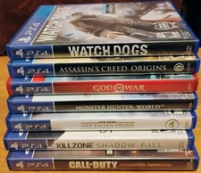 Pacchetto 7 giochi PS4 - tutti