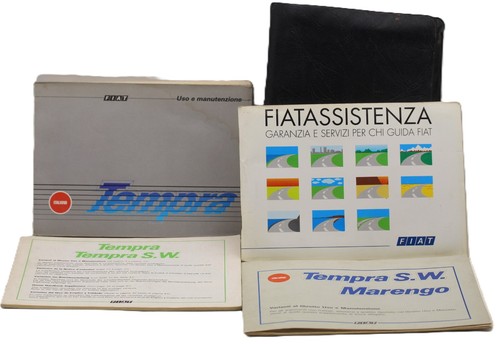 Lotto manuali fiat tempra uso - manuali,