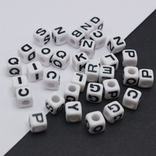 200pz Perline Pony Cubo A-Z