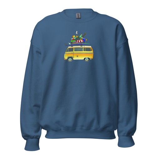Felpa rad bus inspired - felpa, t2