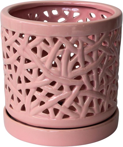 Vaso per orchidee rosa - , grande