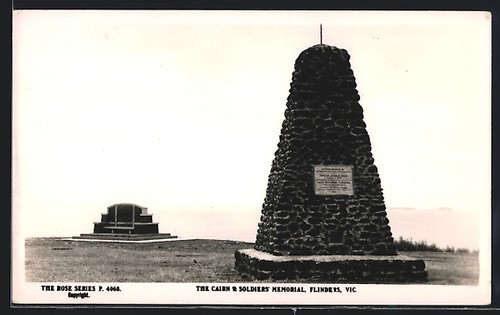 Flinders vic the cairn and - /, vic.,