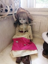 Bambola Antica In Porcellana