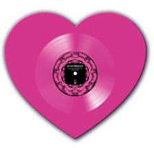 Elvis Presley Pink shaped vinyl LP Heart . Love Me Tender. Art 65