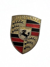 Emblema originale vintage cofano Porsche 911 90155921020
