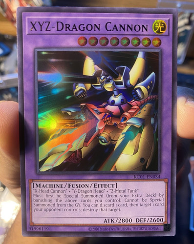 Yugioh xyz drago cannone kc01 - yugioh,