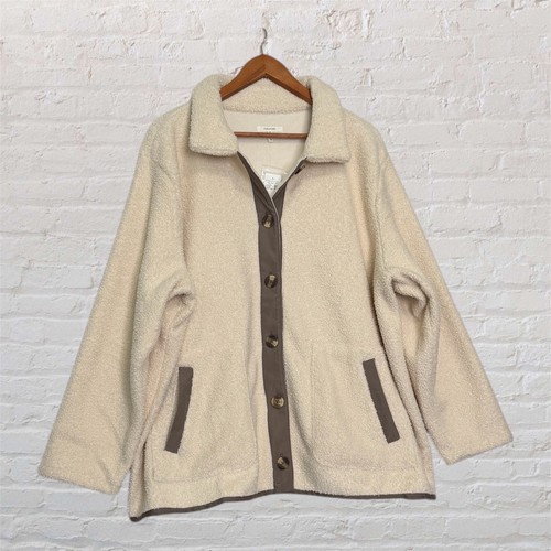 Giacca maurices panna sherpa - maurices,