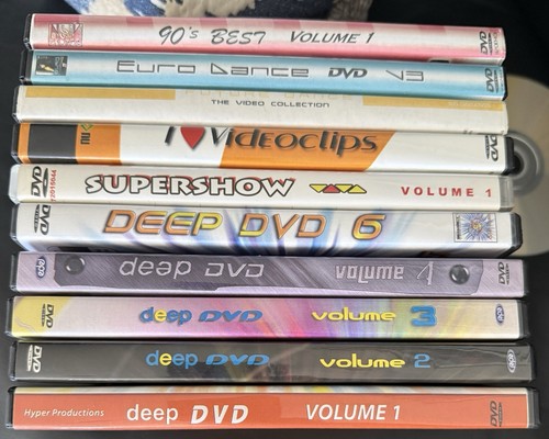 Euro dance dvd collector - 10,