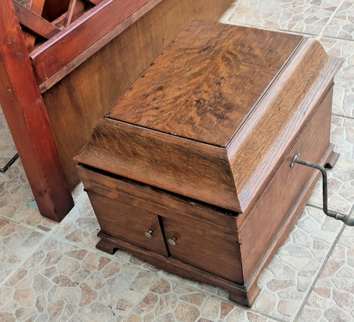 Grammofono manovella inizi - grammofono,